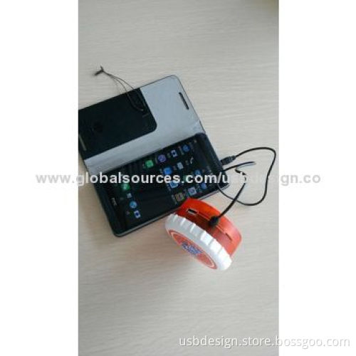 Mini Round Portable Speakers with TF Card Slot and FM RadioNew